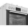 Wolnostojąca kuchenka Beko FBM62330GWDTN Elektryczna Gazowa Czarny Biały 72L A
