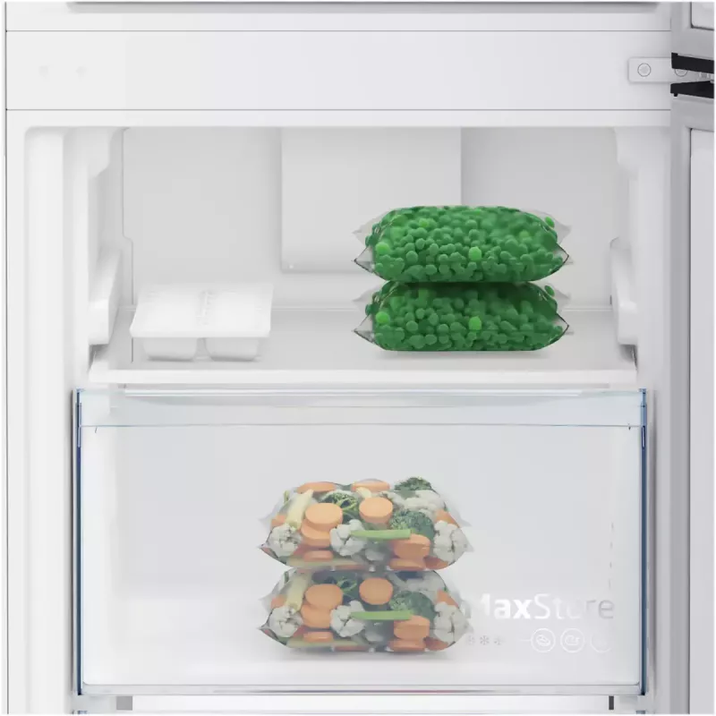 Lodówka BEKO B1RCNA364XB — 316 L pojemności całkowitej, chłodziarka 210 L, zamrażarka 106 L, No Frost, prawy zawias