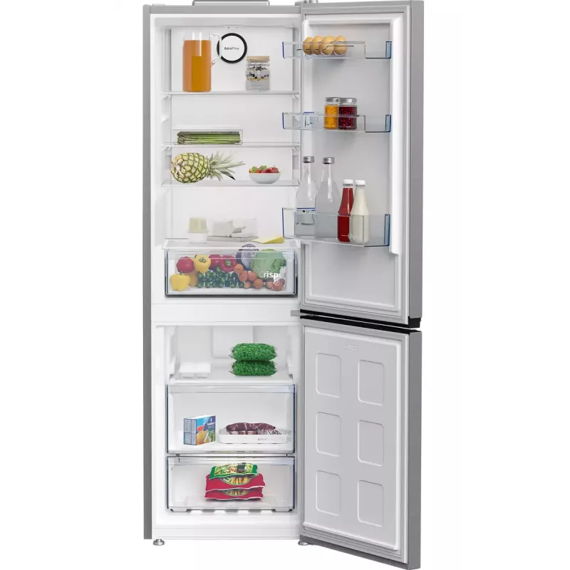 Lodówka BEKO B1RCNA364XB — 316 L pojemności całkowitej, chłodziarka 210 L, zamrażarka 106 L, No Frost, prawy zawias