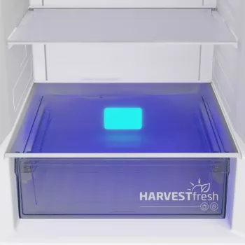 Wolnostojąca lodówko-zamrażarka BEKO B5RCNA405HXBR1, 405 L, No Frost, regulowane półki, drzwi odwracalne