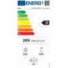 Wolnostojąca lodówko-zamrażarka BEKO B5RCNA405HXBR1, 405 L, No Frost, regulowane półki, drzwi odwracalne