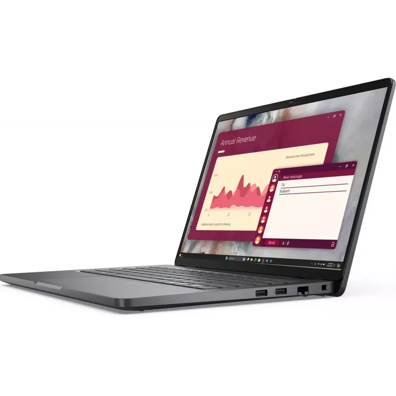 DELL Pro 14 PC14250 Intel Core 5 120U Laptop 35,6 cm (14 cali) Full HD+ 16 GB DDR5-SDRAM 512 GB SSD Wi-Fi 6E (802.11ax) Windows 11 Pro Czarny