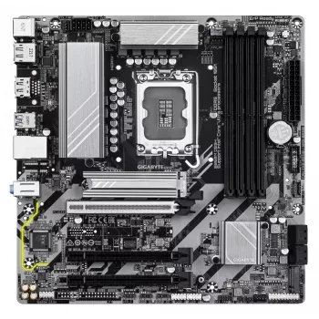 Płyta główna GIGABYTE B860M DS3H - procesory Intel Core Ultra, 5+1+2+1 faz VRM, do 9066MHz DDR5, 1xPCIe 5.0 + 1xPCIe 4.0 M.2, 2.5GbE LAN, USB 3.2 Gen 2