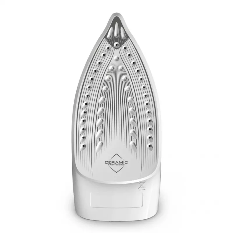 Żelazko Tefal Virtuo 30 FV2C41E0 Żelazko parowo-suche Stopa ceramiczna 2000 W Niebieski, Biały