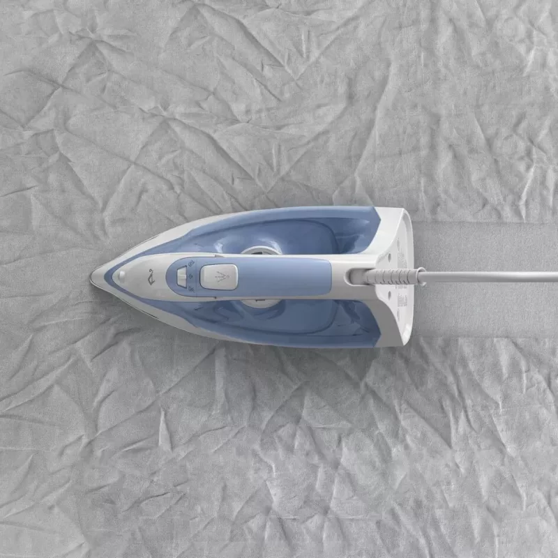 Żelazko Tefal Virtuo 30 FV2C41E0 Żelazko parowo-suche Stopa ceramiczna 2000 W Niebieski, Biały