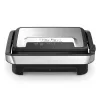 Grill kontaktowy Tefal Inicio Compact GC270D10 — prostokątny 1000W, ruszt, czarny/stal nierdzewna