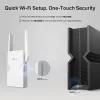 Nadajnik i odbiornik sieciowy TP‑LINK BE3600 2882 Mbit/s, dwuzakresowy 2,4/5 GHz, 1× RJ‑45, biały