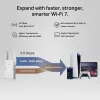 Nadajnik i odbiornik sieciowy TP‑LINK BE3600 2882 Mbit/s, dwuzakresowy 2,4/5 GHz, 1× RJ‑45, biały