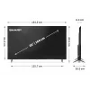 Sharp 65HP5265E Telewizor 165,1 cm (65 cali) 4K Ultra HD Smart TV Wi-Fi Czarny