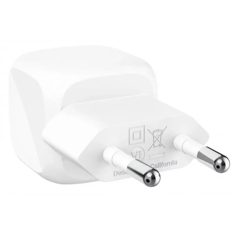 BELKIN Ładowarka ścienna - Boostcharge - Kompaktowa USB-C 20 W PPS - Biała