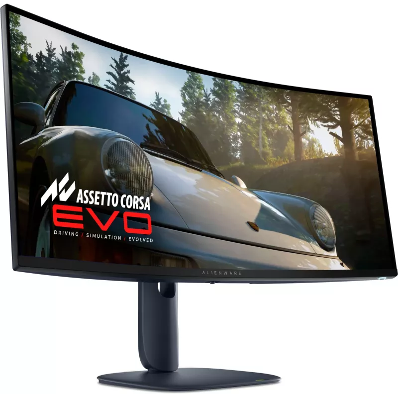 Monitor komputerowy Alienware AW3425DW 86,4 cm (34 cale) 3440 x 1440 pikseli Wide Quad HD QD-OLED Niebieski
