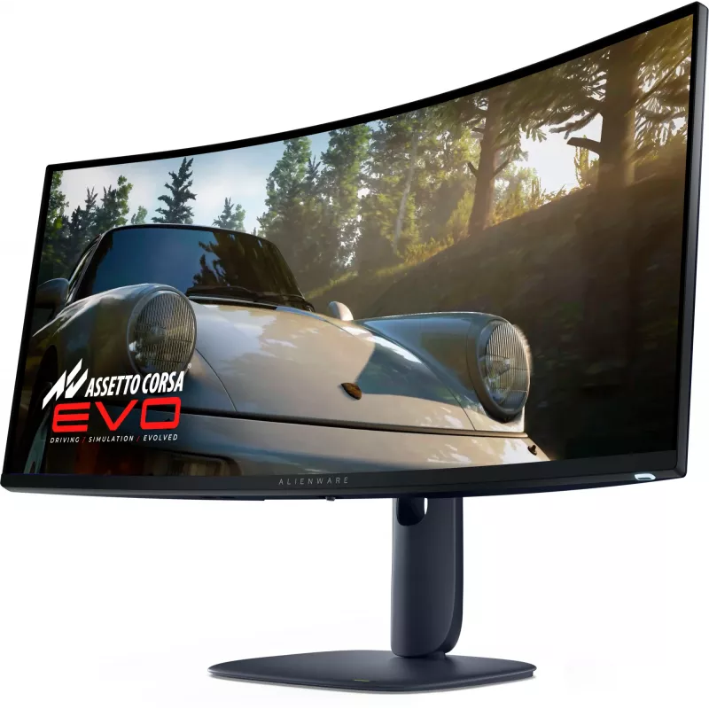 Monitor komputerowy Alienware AW3425DW 86,4 cm (34 cale) 3440 x 1440 pikseli Wide Quad HD QD-OLED Niebieski