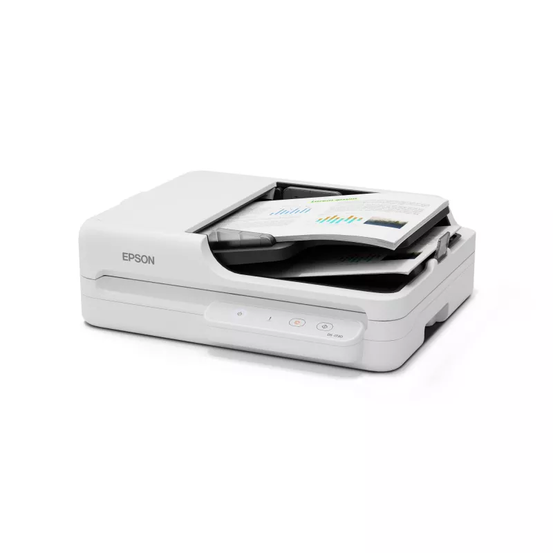 Epson WorkForce DS-1730 Skaner płaski i z podajnikiem ADF 1200 x 1200 DPI A4 Czarny, Biały