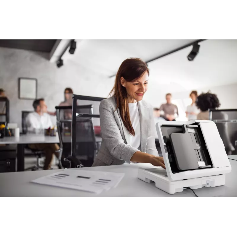 Epson WorkForce DS-1730 Skaner płaski i z podajnikiem ADF 1200 x 1200 DPI A4 Czarny, Biały