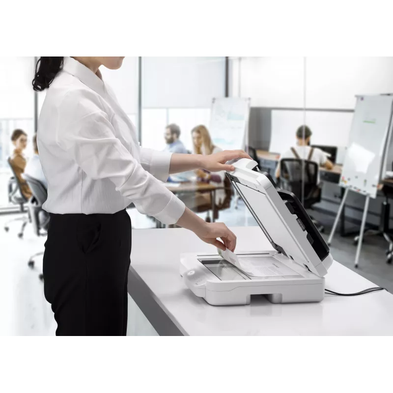 Epson WorkForce DS-1730 Skaner płaski i z podajnikiem ADF 1200 x 1200 DPI A4 Czarny, Biały