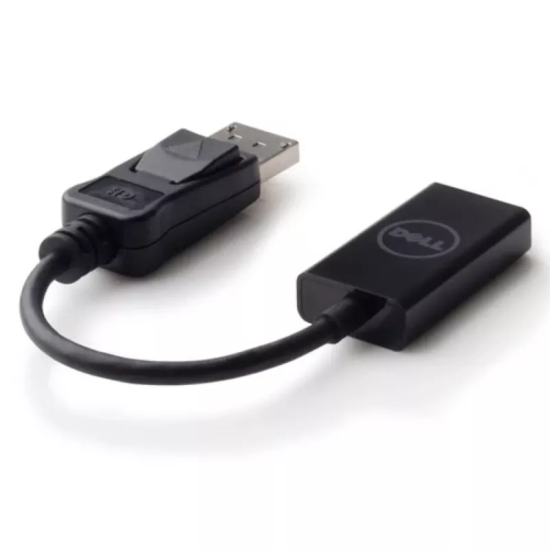 DELL DANAUBC087 adapter kabla wideo 0,2 m DisplayPort HDMI czarny