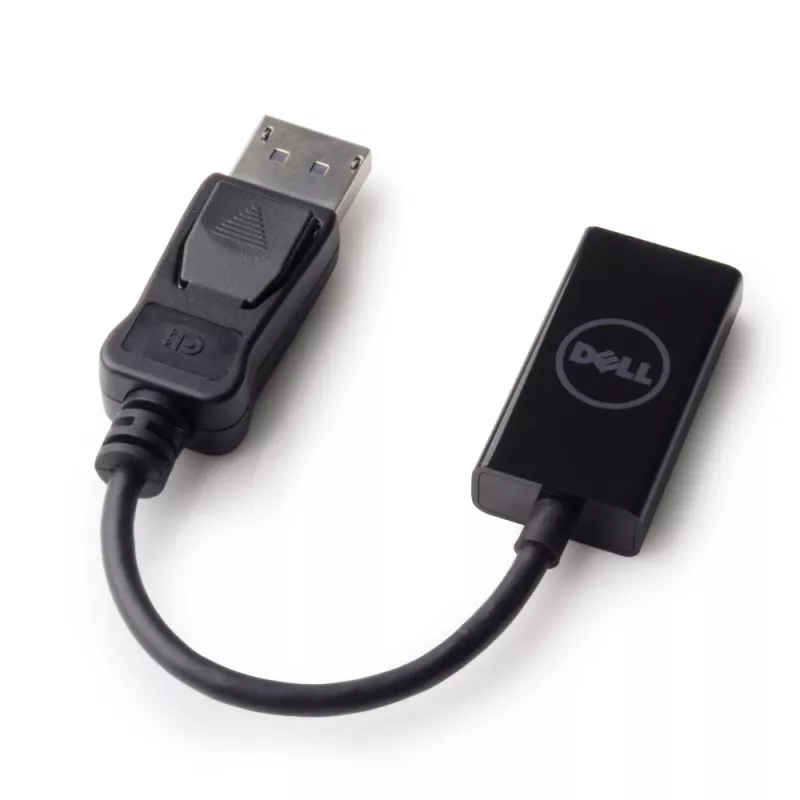 DELL DANAUBC087 adapter kabla wideo 0,2 m DisplayPort HDMI czarny