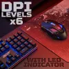 Mysz gamingowa Acer Nitro NMW200 — oburęczna, optyczna 7200 DPI, 7 przycisków, USB Type-A, czarna