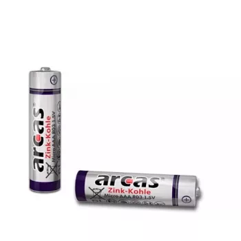 Bateria jednorazowa Arcas 107 00403 AAA cynkowo-węglowa