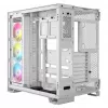 Obudowa komputera CORSAIR - Icue Link 6500x RGB Mid-tower Dual Chamber biała