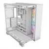 Obudowa komputera CORSAIR - Icue Link 6500x RGB Mid-tower Dual Chamber biała