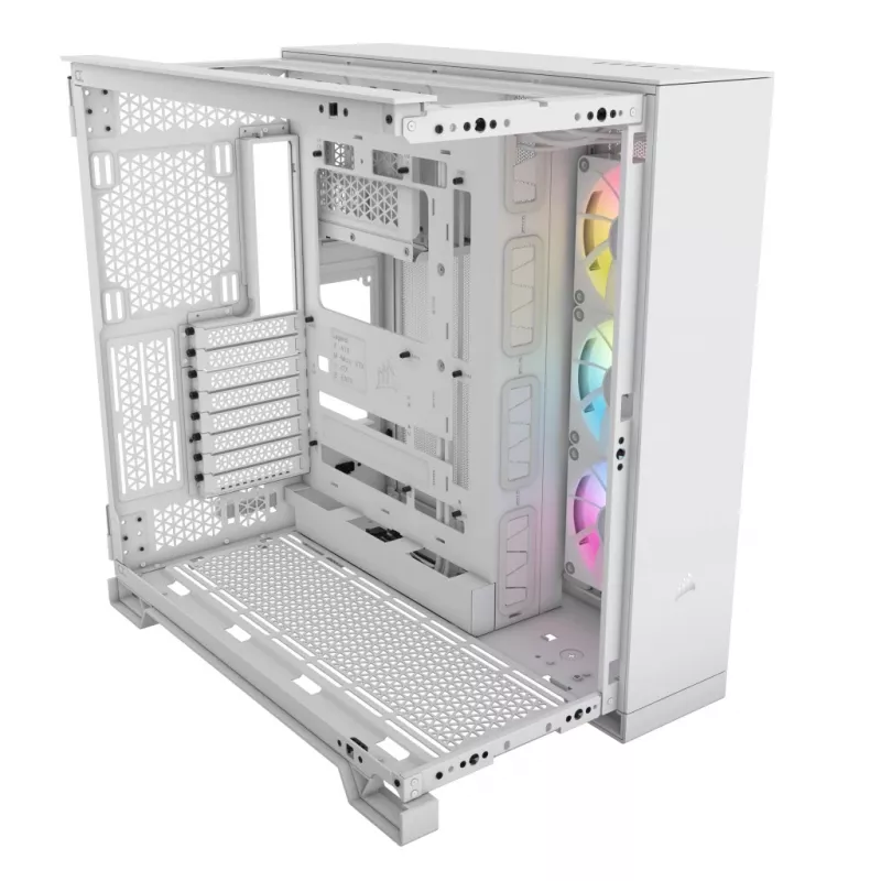 Obudowa komputera CORSAIR - Icue Link 6500x RGB Mid-tower Dual Chamber biała