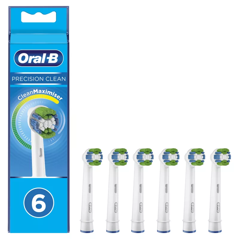 Końcówka do szczoteczki Oral-B Precision Clean 80339528 6 szt. Biała