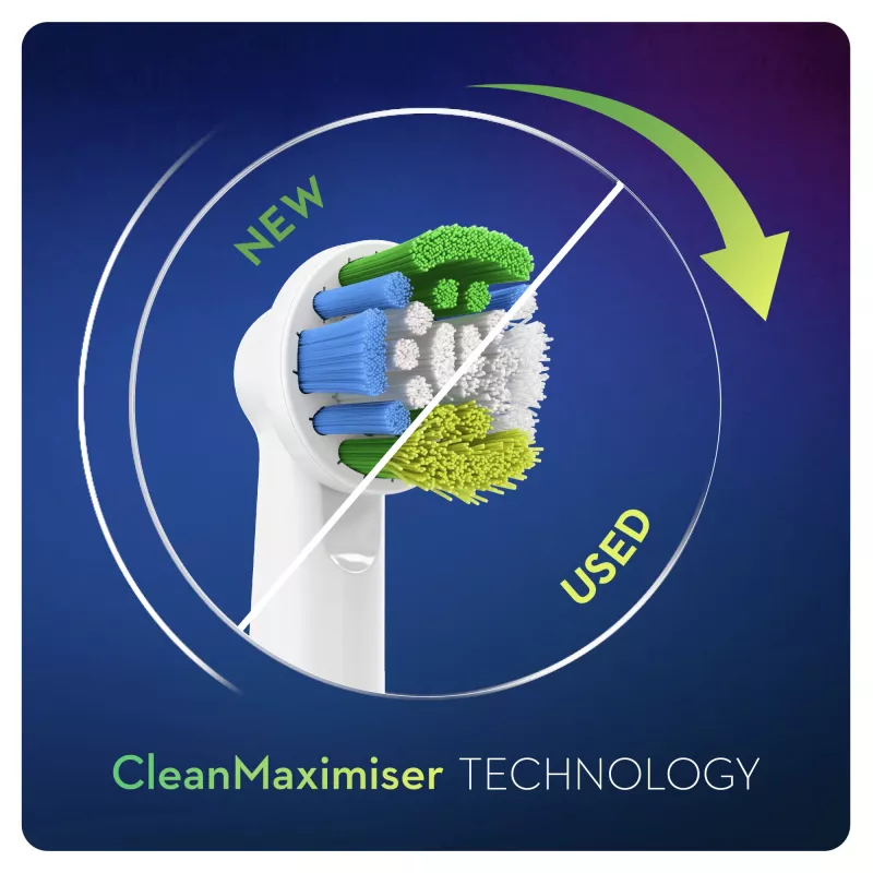 Końcówka do szczoteczki Oral-B Precision Clean 80339528 6 szt. Biała