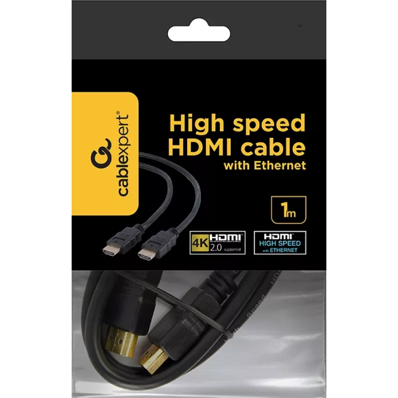 Kabel GEMBIRD HDMI v.1.4 męsko-męski 1m opakowanie zbiorcze