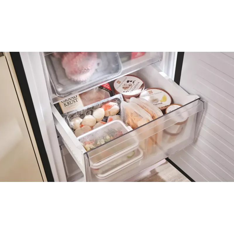Lodówka Candy Fresco ECN2CQTEB186 355 L Czarna No Frost