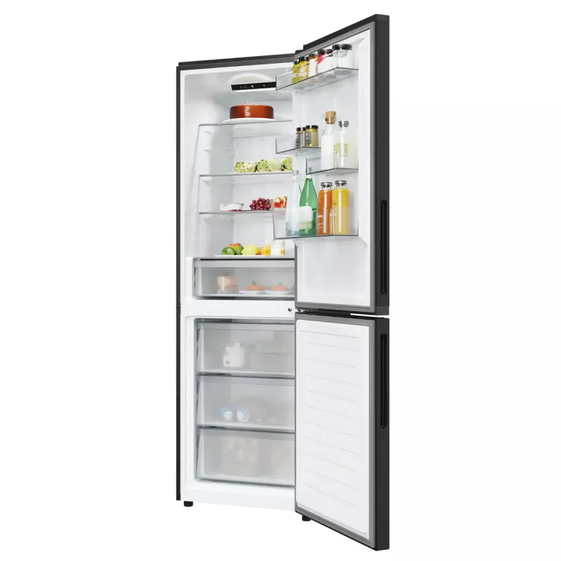 Lodówka Candy Fresco ECN2CQTEB186 355 L Czarna No Frost