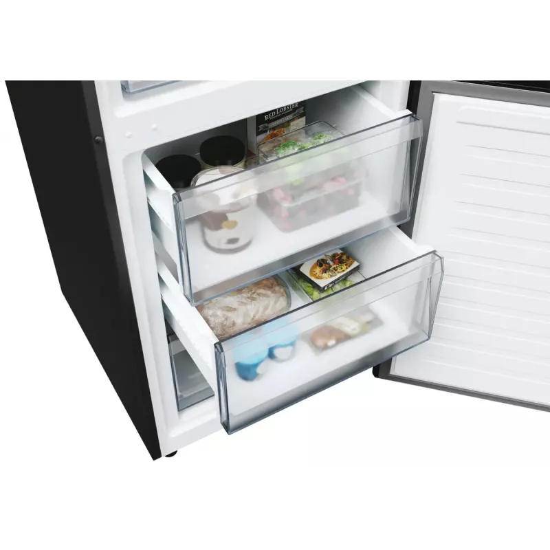 Lodówka Candy Fresco ECN2CQTEB186 355 L Czarna No Frost