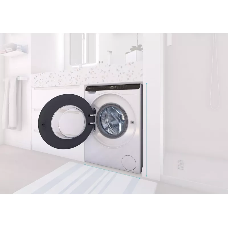 Pralka Candy CW50-BP12307GU-S ładowana od przodu 5 kg 1200 RPM Biała