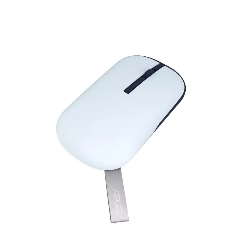 Mysz ASUS Marshmallow MD100 do biura, oburęczna, RF Wireless + Bluetooth, optyczna, 1600 DPI