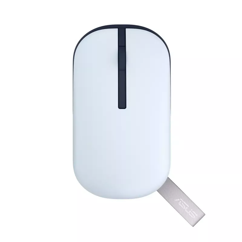 Mysz ASUS Marshmallow MD100 do biura, oburęczna, RF Wireless + Bluetooth, optyczna, 1600 DPI