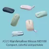 Mysz ASUS Marshmallow MD100 do biura, oburęczna, RF Wireless + Bluetooth, optyczna, 1600 DPI