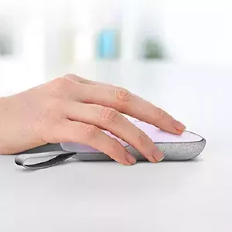 Mysz ASUS Marshmallow MD100 do biura, oburęczna, RF Wireless + Bluetooth, optyczna, 1600 DPI