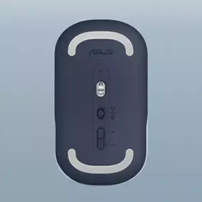 Mysz ASUS Marshmallow MD100 do biura, oburęczna, RF Wireless + Bluetooth, optyczna, 1600 DPI