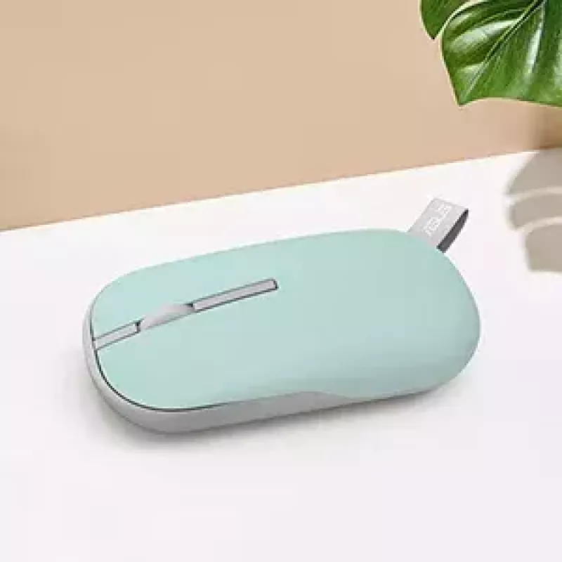 Mysz ASUS Marshmallow MD100 do biura, oburęczna, RF Wireless + Bluetooth, optyczna, 1600 DPI
