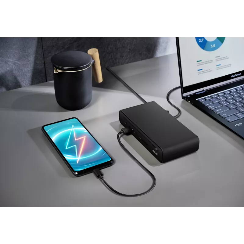 ASUS Triple Display USB-C Dock DC300 Docking USB 3.2 Gen 2 (3.1 Gen 2) Type-C Czarny