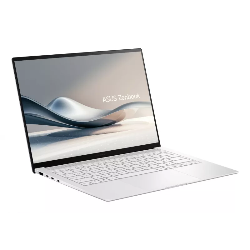 ASUS Zenbook S14 UX5406SA-PV037W Copilot+ PC Intel Core Ultra 5 226V Laptop 35,6 cm (14 cali) 3K 16 GB LPDDR5x-SDRAM 512 GB SSD Wi-Fi 7 (802.11be) Windows 11 Home Biały