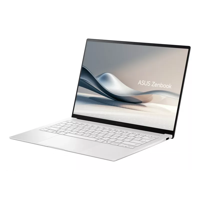ASUS Zenbook S14 UX5406SA-PV037W Copilot+ PC Intel Core Ultra 5 226V Laptop 35,6 cm (14 cali) 3K 16 GB LPDDR5x-SDRAM 512 GB SSD Wi-Fi 7 (802.11be) Windows 11 Home Biały