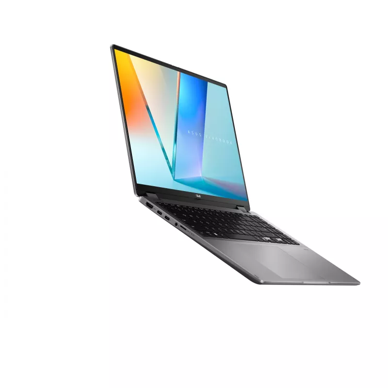 ASUS Vivobook 16 Flip TP3607SA-RJ033W Copilot+ PC Intel Core Ultra 7 256V Hybryda (2-w-1) 40,6 cm (16 cali) Ekran dotykowy 3K 16 GB LPDDR5x-SDRAM 1 TB SSD Wi-Fi 7 (802.11be) Windows 11 Home Czarny, Szary