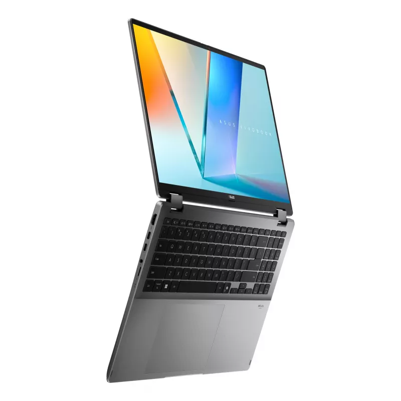 ASUS Vivobook 16 Flip TP3607SA-RJ033W Copilot+ PC Intel Core Ultra 7 256V Hybryda (2-w-1) 40,6 cm (16 cali) Ekran dotykowy 3K 16 GB LPDDR5x-SDRAM 1 TB SSD Wi-Fi 7 (802.11be) Windows 11 Home Czarny, Szary