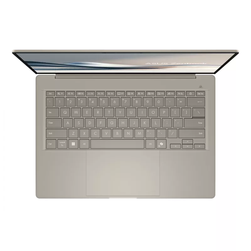 ASUS Zenbook A14 UX3407QA-QD202W Copilot+ PC Snapdragon X1-26-100 Laptop 35,6 cm (14 cali) WUXGA 16 GB LPDDR5x-SDRAM 512 GB SSD Wi-Fi 6E (802.11ax) Windows 11 Home Beżowy