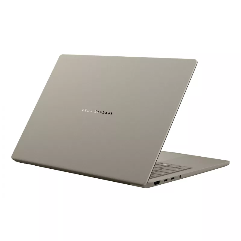 ASUS Zenbook A14 UX3407QA-QD202W Copilot+ PC Snapdragon X1-26-100 Laptop 35,6 cm (14 cali) WUXGA 16 GB LPDDR5x-SDRAM 512 GB SSD Wi-Fi 6E (802.11ax) Windows 11 Home Beżowy