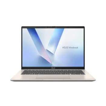 ASUS Vivobook 14 X1407QA-LY045W Copilot+ PC Snapdragon X1-26-100 Laptop 35,6 cm (14 cali) WUXGA 16 GB LPDDR5x-SDRAM 512 GB SSD Wi-Fi 6E (802.11ax) Windows 11 Home Złoty