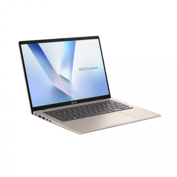 ASUS Vivobook 14 X1407QA-LY045W Copilot+ PC Snapdragon X1-26-100 Laptop 35,6 cm (14 cali) WUXGA 16 GB LPDDR5x-SDRAM 512 GB SSD Wi-Fi 6E (802.11ax) Windows 11 Home Złoty