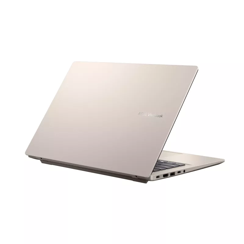 ASUS Vivobook 14 X1407QA-LY045W Copilot+ PC Snapdragon X1-26-100 Laptop 35,6 cm (14 cali) WUXGA 16 GB LPDDR5x-SDRAM 512 GB SSD Wi-Fi 6E (802.11ax) Windows 11 Home Złoty