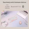Bezprzewodowa klawiatura Bluetooth ASUS Marshmallow KW100 — układ US International, kompaktowa konstrukcja